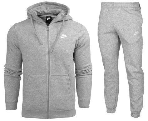 nike grau jogginganzug herren|nike jogginganzug herren baumwolle.